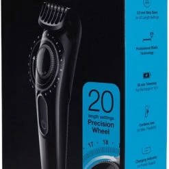 Braun. Braun Baardtrimmer - BeardTrimmer 3 - Baard En Haartrimmer - 20 Settings - Professional Blade Technology - Zwart -Philips winkel 394x840