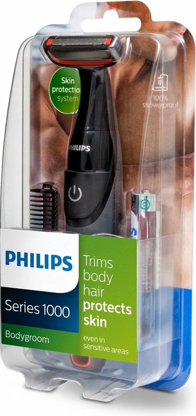 Philips BG105/10 1000 Serie - Body Groom 100% Waterdicht 12 Philips BG105/10 1000 Serie - Body Groom 100% Waterdicht - Afbeelding 10