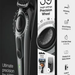 Braun Baardtrimmer En Haartrimmer BT7220 - Zwart Metaalgrijs