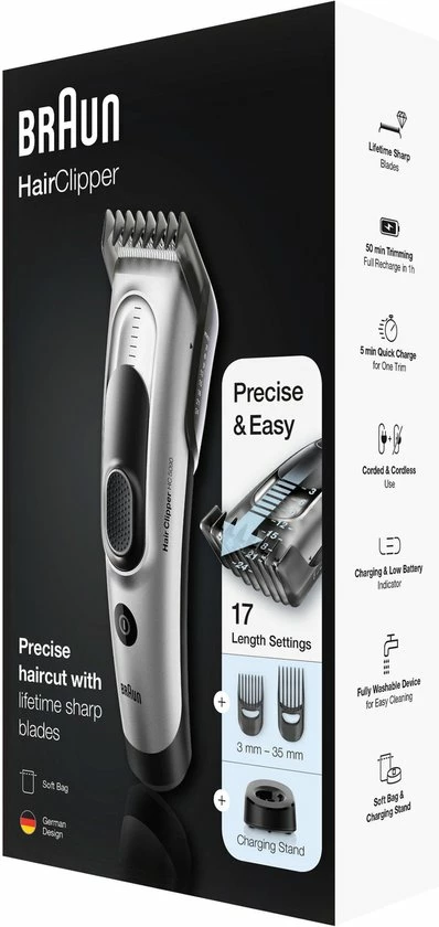 Braun Tondeuse HC5090 - Haartrimmer 7 Braun Tondeuse HC5090 - Haartrimmer - Afbeelding 5