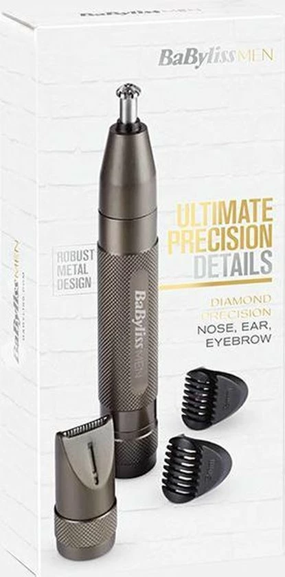 BaBylissMEN Diamond Precision Precisietrimmer E110E - Diamanttechnologie - 2 Wenkbrauwkammen 15 BaBylissMEN Diamond Precision Precisietrimmer E110E - Diamanttechnologie - 2 Wenkbrauwkammen - Afbeelding 13