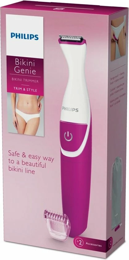 Philips BikiniGenie Bikinitrimmer BRT381/15 - Precisietrimmer 4 Philips BikiniGenie Bikinitrimmer BRT381/15 - Precisietrimmer - Afbeelding 2