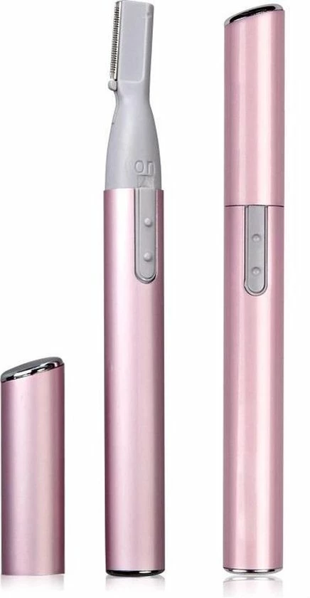 Cheaperito Wenkbrauw Trimmer | Precisietrimmer | Gezichtstrimmer I Wenkbrauw Epilator | Gezichtsepilator | Gezicht Ontharing | Trimmer I Roze 4 Cheaperito Wenkbrauw Trimmer | Precisietrimmer | Gezichtstrimmer I Wenkbrauw Epilator | Gezichtsepilator | Gezicht Ontharing | Trimmer I Roze - Afbeelding 2