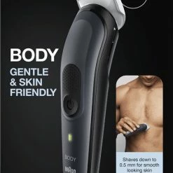 Braun Body Groomer 3 BG3350 - Tondeuse Pour Le Corps - Avec Sabot Pour Zones Sensibles - Noir/Gris 19 Braun Body Groomer 3 BG3350 - Tondeuse Pour Le Corps - Avec Sabot Pour Zones Sensibles - Noir/Gris -Philips winkel 458x840 2