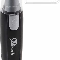 Merkloos Neushaartrimmer/oorhaartrimmer Zilver/zwart Met Borsteltje