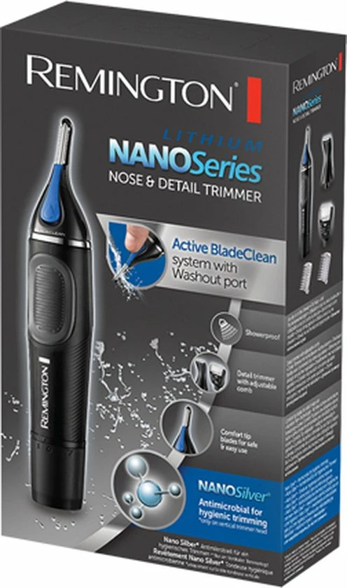 Remington NE3870 Nano Series Lithium - Neushaar- & Detailtrimmer, Wenkbrauw & Oorhaar Trimmer 14 Remington NE3870 Nano Series Lithium - Neushaar- & Detailtrimmer, Wenkbrauw & Oorhaar Trimmer - Afbeelding 12