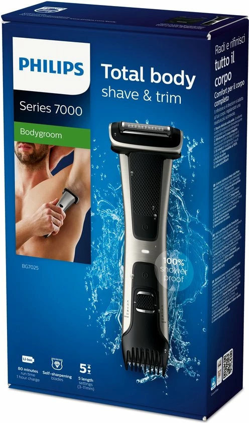 Philips BG7025/15 - Bodygroom - Douchebestendig 11 Philips BG7025/15 - Bodygroom - Douchebestendig - Afbeelding 9