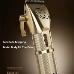 Pop Barbers P800 Hair Trimmer - Clippers - Gold Metal Tondeuse - Hair Cutter - Professional Barber Hair Clipper -Tondeuse -TRIMMER - Tondeuse - Kappers - Elektrische Tondeuse - 7200 Speed ?? Trimmer - Salon - Kappers Gereedschap -Philips winkel 500x840 4