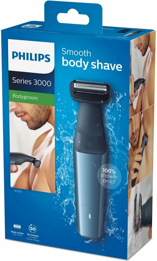 Philips BG3015/15 - Bodygroomer - Blauw 7 Philips BG3015/15 - Bodygroomer - Blauw - Afbeelding 5