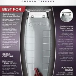 Andis Trimmer T-Outliner Corded With New GTX Blade | #05105 -Philips winkel 543x840 7