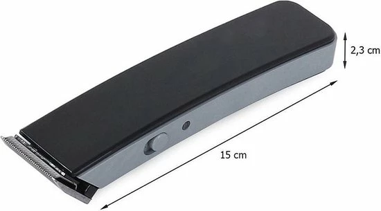 Quano Tondeuse - Tucin Nivory - Draadloze Trimmer - 3 Opzetkammen - Oplaadkabel 5 Quano Tondeuse - Tucin Nivory - Draadloze Trimmer - 3 Opzetkammen - Oplaadkabel - Afbeelding 3