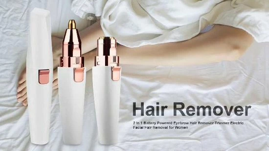 Merkloos Luxe Wenkbrauw Trimmer | Trimmer | Epilator | Epilator Voor Vrouwen | Tondeuse | Gezichtsepilator Vrouw | Wenkbrauw Scheermesje | Wenkbrauw Mesje | Wenkbrauw Trimmer Dames | Wenkbrauw | Neus Oor Trimmer - 2 In 1 - Wit - 4 Merkloos Luxe Wenkbrauw Trimmer | Trimmer | Epilator | Epilator Voor Vrouwen | Tondeuse | Gezichtsepilator Vrouw | Wenkbrauw Scheermesje | Wenkbrauw Mesje | Wenkbrauw Trimmer Dames | Wenkbrauw | Neus Oor Trimmer - 2 In 1 - Wit - - Afbeelding 2