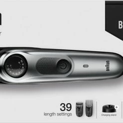 BRAUN Baardtrimmer BT 7940 - Zwart/Metaalgrijs + Gillette ProGlide Scheermes Incl. Toilettas -Philips winkel 550x309 262