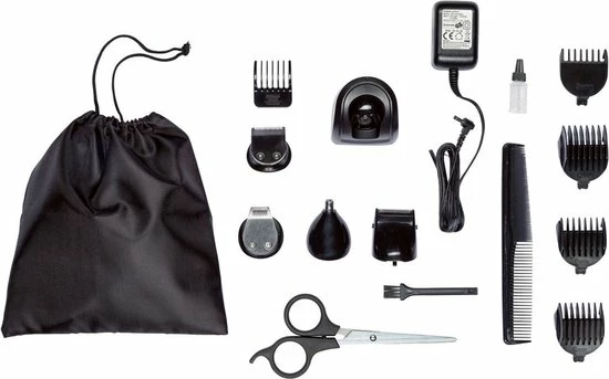 SILVERCREST® Haar- En Baardtrimmer - 5-in-1: Met Opzetstukken Voor Knippen, Trimmen, Contouren, Trimmen En Scheren 11 SILVERCREST® Haar- En Baardtrimmer - 5-in-1: Met Opzetstukken Voor Knippen, Trimmen, Contouren, Trimmen En Scheren - Afbeelding 9