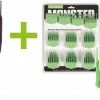 Wahl Legend Cordless Tondeuse + Monster Clippers Premium Dubbel Magnetische Opzetkammen Groen -Philips winkel 550x347 7