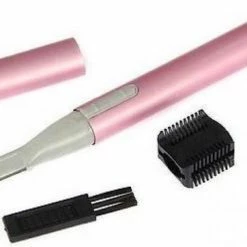 Cheaperito Wenkbrauw Trimmer | Precisietrimmer | Gezichtstrimmer I Wenkbrauw Epilator | Gezichtsepilator | Gezicht Ontharing | Trimmer I Roze