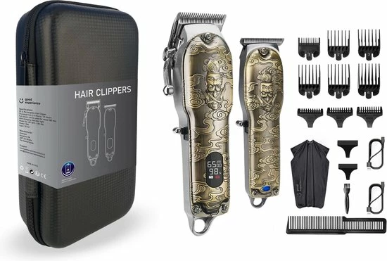 Good Experience Professionele Draadloze Tondeuse Incl. Reistas - Trimmer - Tondeuses - Scheerapparaat Mannen - Hoofdhaar - Haartrimmer - Baard - Trimmerset - Hair Clipper - Tondeuse Cheveux - Hair - Toilettas Heren 11 Good Experience Professionele Draadloze Tondeuse Incl. Reistas - Trimmer - Tondeuses - Scheerapparaat Mannen - Hoofdhaar - Haartrimmer - Baard - Trimmerset - Hair Clipper - Tondeuse Cheveux - Hair - Toilettas Heren - Afbeelding 9