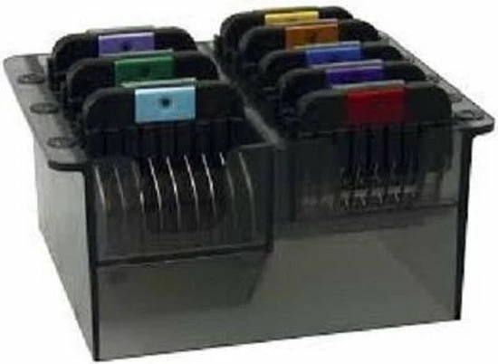 Wahl Moser Opzetkammen In Box - Tondeuse - 8 Stuks 4 Wahl Moser Opzetkammen In Box - Tondeuse - 8 Stuks - Afbeelding 2