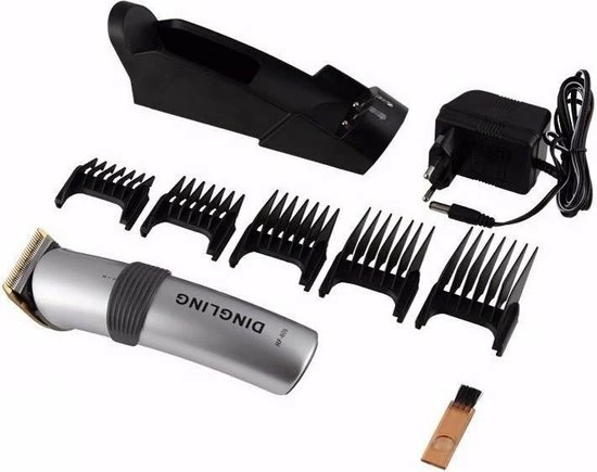 Dingling Haartrimmer En Baardtrimmer In 1 Heren / Mannen - Tondeuse Set Met Opzetstukken Oplaadbaar - Snoerloos & Draadloos 3 Dingling Haartrimmer En Baardtrimmer In 1 Heren / Mannen - Tondeuse Set Met Opzetstukken Oplaadbaar - Snoerloos & Draadloos