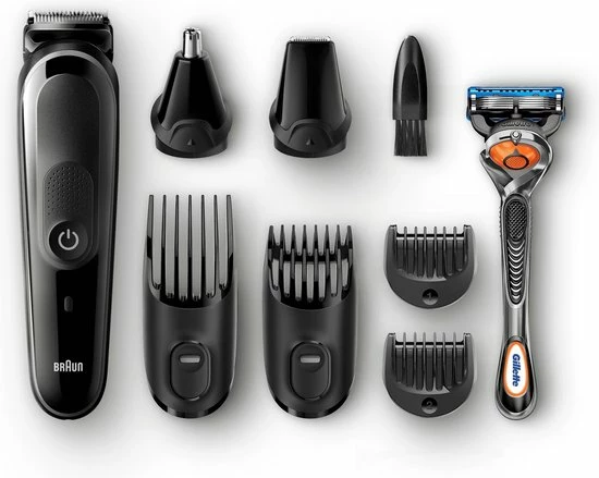 BRAUN MGK5060 Multi Grooming Kit - 8-in-1 Trimmer 12 BRAUN MGK5060 Multi Grooming Kit - 8-in-1 Trimmer - Afbeelding 10