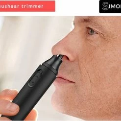 Simons Neustrimmer - Neustrimmer Mannen - Oor Trimmer - Draadloos - Zwart - Plus 1 Batterij 12 Simons Neustrimmer - Neustrimmer Mannen - Oor Trimmer - Draadloos - Zwart - Plus 1 Batterij -Philips winkel 550x443 1