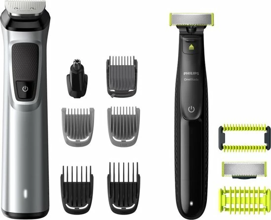 Philips 9000 Series MG9710/90 - Trimmerset 12-in-1, Gezicht, Haar En Lichaam Incl. OneBlade 3 Philips 9000 Series MG9710/90 - Trimmerset 12-in-1, Gezicht, Haar En Lichaam Incl. OneBlade
