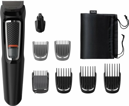 Philips Multigroom Series 3000 MG3730/15 - Trimmerset 21 Philips Multigroom Series 3000 MG3730/15 - Trimmerset - Afbeelding 19