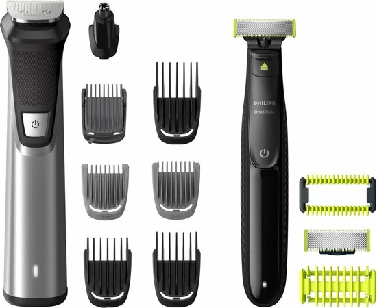 Philips 9000 Series MG9720/90 - Trimmerset 13-in-1, Gezicht, Haar En Lichaam Incl. OneBlade 3 Philips 9000 Series MG9720/90 - Trimmerset 13-in-1, Gezicht, Haar En Lichaam Incl. OneBlade