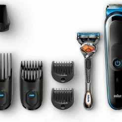 Braun Multigroomingkit MGK3045 Zwart/Blauw ? 7-in-1 Precisietrimmer Voor Baard- En Haarstyling -Philips winkel 550x453 2