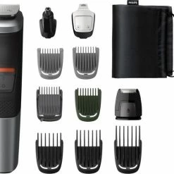 Philips MULTIGROOM Series 5000 MG5735/15 Scheer-, Knip- En Trimapparaat Zwart, Grijs