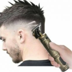 RESUXI Luxe Professionele Goude Trimmerset Met LCD Scherm - Inclusief Kapmantel - Draadloos - USB Oplaadbaar - Trimmer Voor Mannen - Baardtrimmer - Scheerapparaat - 1500mAh - Inclusief Opzetstukken 1mm - 2mm - 3mm -Philips winkel 550x461 7