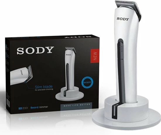 Trimmer - Baardtrimmer - Scheerapparaat - SODY- Slim Blade - Oplaadbaar 5 Trimmer - Baardtrimmer - Scheerapparaat - SODY- Slim Blade - Oplaadbaar - Afbeelding 3