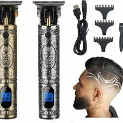 Merkloos RESUXI PROFESSIONAL CORDLESS HAIR CLIPPER - Tondeuse Voor Baard- En Hoofdhaar - Gouden Hair Clipper -Philips winkel 550x472