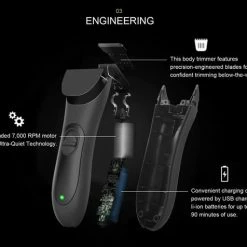 Haircape Bodygroomer Haircape Trimmer - Bodygrommer Mannen - Waterdicht - Speciaal Voor Schaamhaar - Oplaadbaar -Philips winkel 550x476 1