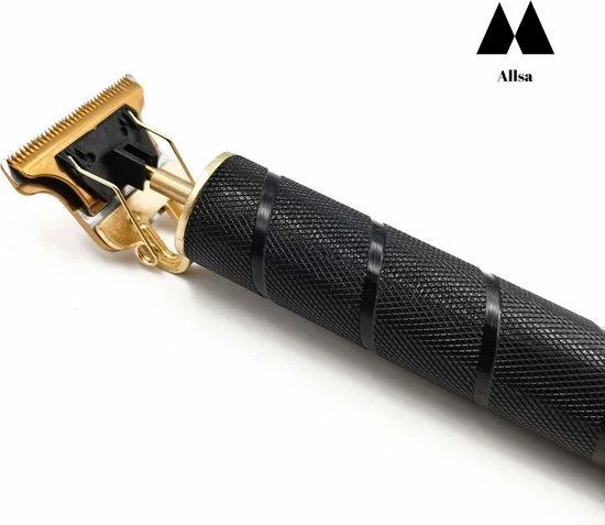 Allsa Tondeuse - Tondeuse Mannen - Trimmer - Baardtrimmer - Baardtrimmer Mannen - USB Oplaadbaar - Ruis Onderdrukking - Stainless Steel - Cadeau -Zwart 9 Allsa Tondeuse - Tondeuse Mannen - Trimmer - Baardtrimmer - Baardtrimmer Mannen - USB Oplaadbaar - Ruis Onderdrukking - Stainless Steel - Cadeau -Zwart - Afbeelding 7