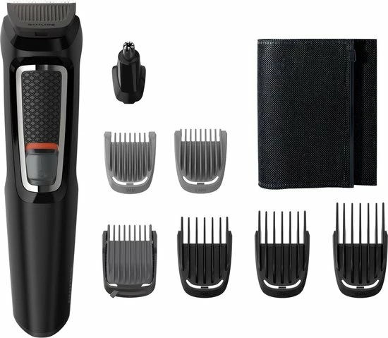 Philips Multigroom Series 3000 MG3730/15 - Trimmerset 3 Philips Multigroom Series 3000 MG3730/15 - Trimmerset