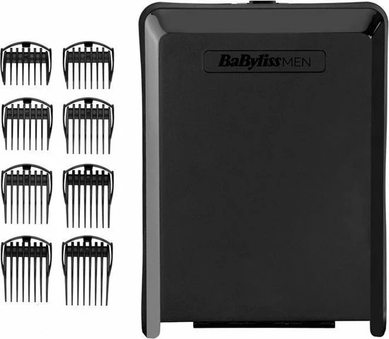 BaBylissMEN BaByliss Lithium Power Tondeuse E986E - 45 Lengte Instellingen - 160 Min Draadloos Gebruik 17 BaBylissMEN BaByliss Lithium Power Tondeuse E986E - 45 Lengte Instellingen - 160 Min Draadloos Gebruik - Afbeelding 15