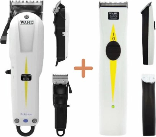 Wahl Combipack Cordless Super Taper Tondeuse + Super Trimmer 4 Wahl Combipack Cordless Super Taper Tondeuse + Super Trimmer - Afbeelding 2