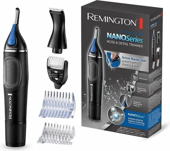 Remington NE3870 Nano Series Lithium - Neushaar- & Detailtrimmer, Wenkbrauw & Oorhaar Trimmer 3 Remington NE3870 Nano Series Lithium - Neushaar- & Detailtrimmer, Wenkbrauw & Oorhaar Trimmer
