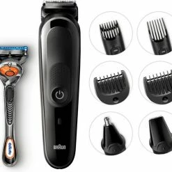 Braun Multigroomer MGK5060 Baardtrimmer Zwart, Grijs -Philips winkel 550x492 3