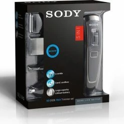 SODY 5-in-1 Elektrische Scheerapparaatbaardtrimmer - Alles-in-??n Multifunctionele Scheerkit - 5 Accessoires Voor Al Uw Scheerbehoeften, Inclusief Precisiebaard- / Haar- / Oortrimmer En Lichaamsscheermes Met Een Baardtrimmer - Haar Tondeuse Mannen -Philips winkel 550x492 4