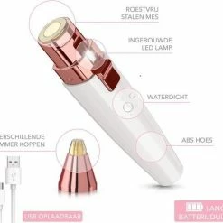 Merkloos Luxe Wenkbrauw Trimmer | Trimmer | Epilator | Epilator Voor Vrouwen | Tondeuse | Gezichtsepilator Vrouw | Wenkbrauw Scheermesje | Wenkbrauw Mesje | Wenkbrauw Trimmer Dames | Wenkbrauw | Neus Oor Trimmer - 2 In 1 - Wit - 14 Merkloos Luxe Wenkbrauw Trimmer | Trimmer | Epilator | Epilator Voor Vrouwen | Tondeuse | Gezichtsepilator Vrouw | Wenkbrauw Scheermesje | Wenkbrauw Mesje | Wenkbrauw Trimmer Dames | Wenkbrauw | Neus Oor Trimmer - 2 In 1 - Wit - -Philips winkel 550x503