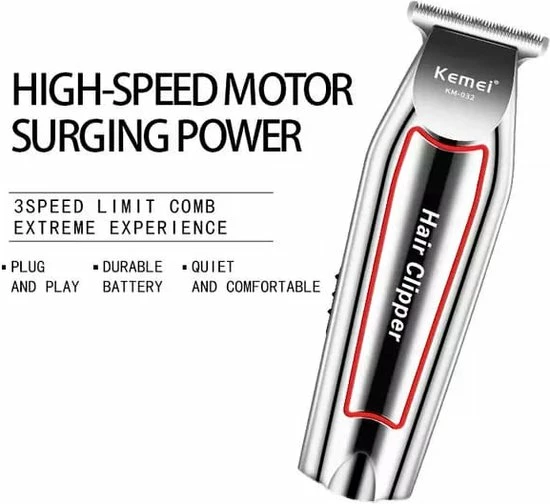 Kemei Tondeuse Mannen - Baardtrimmer - Trimmer Mannen - Baard Trimmer Mannen - Hoofdhaar En Schaamstreek - Haar Trimmer 5 Kemei Tondeuse Mannen - Baardtrimmer - Trimmer Mannen - Baard Trimmer Mannen - Hoofdhaar En Schaamstreek - Haar Trimmer - Afbeelding 3