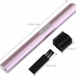 Merkloos Originele® Roze Wenkbrauw Trimmer | Precisietrimmer |Gezichtshaar Verwijderen | Gezicht Ontharing | Trimmer | Wenkbrauw Scheermesje | Dames | Heren -Philips winkel 550x505