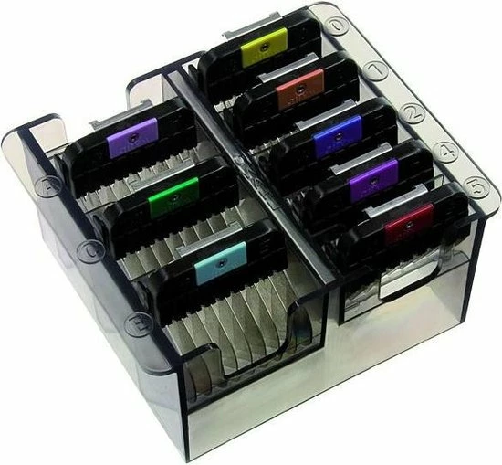 Wahl Moser Opzetkammen In Box - Tondeuse - 8 Stuks 3 Wahl Moser Opzetkammen In Box - Tondeuse - 8 Stuks