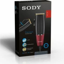 Aprilla Tondeuse Set - Thuiskapper - Kappersschaar - Trimmer ? Haartrimmer - Hoofd Scheren ? Precisietrimmer - Haar Thuis Knippen ? Grooming - Tondeuse Mannen - Kado Man - Rood -Philips winkel 550x512 7