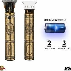 RESUXI Luxe - Professionele Trimmerset - Trimmer Voor Mannen - Baardtrimmer - Scheerapparaat - 1500mAh - Goud - Opzetstukken 1mm - 2mm - 3mm -Philips winkel 550x512 8