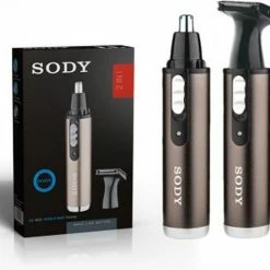 SODY 2in1 Neus En Oren Finisher - Oplaadbare Neustrimmer - 3-delig Bruin -Philips winkel 550x513 5