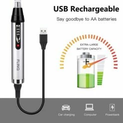 FlinQ Oplaadbare Multi Trimmer - Neus, Oor, Wenkbrauwtrimmer - Oplaadbaar - Baard Trimmer -Philips winkel 550x515 1