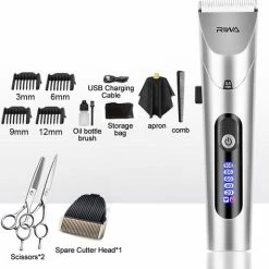 RIWA Tondeuse Mannen - Trimmer - Bodygroomer - Scheerapparaat - Haartrimmer - Oplaadbaar - Hoofdhaar - Baardhaar - Hair Clipper - Grijs -Philips winkel 550x515 13